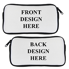Design Your Own Neoprene Pencil Case (Custom front only)