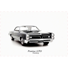 Pontiac GTO Hardtop 1966 Poster